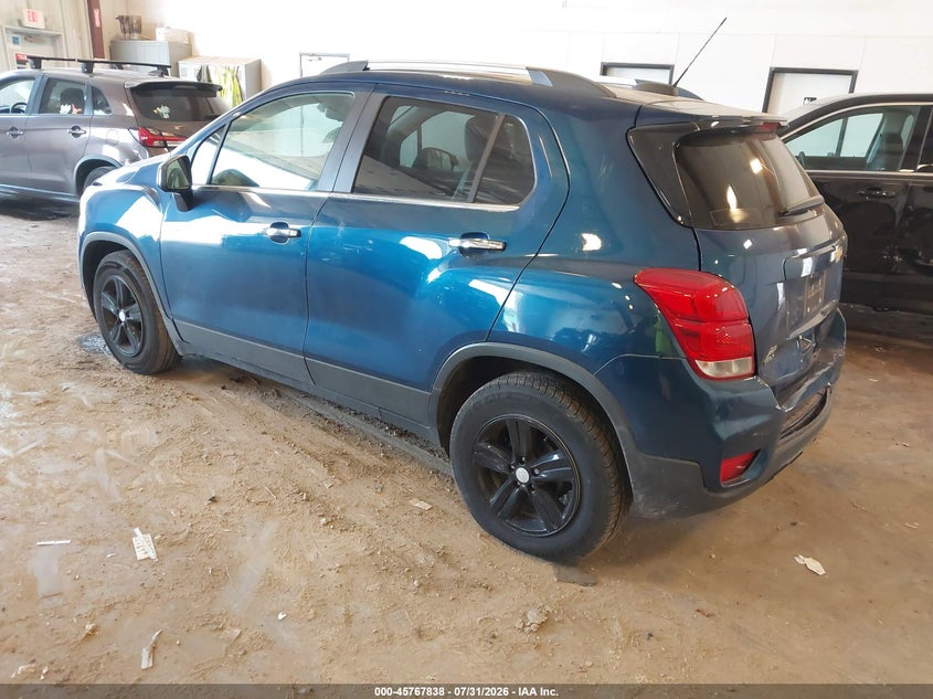 Vin: 3gncjlsb7ll240817, lot: 46266587, chevrolet trax fwd lt 20203