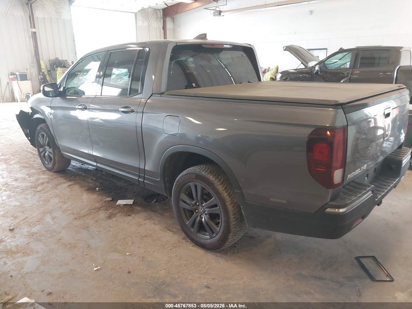 2020 HONDA RIDGELINE auction photo 3
