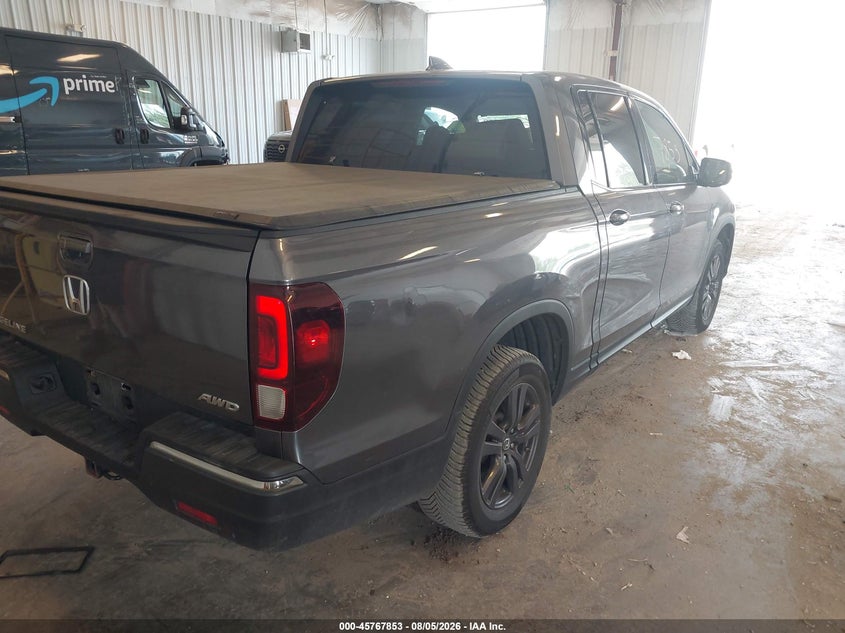 2020 HONDA RIDGELINE auction photo 4
