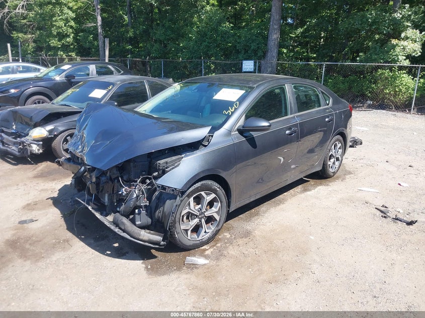Vin: 3kpf24ad6le146296, lot: 46266609, kia forte lxs 20202
