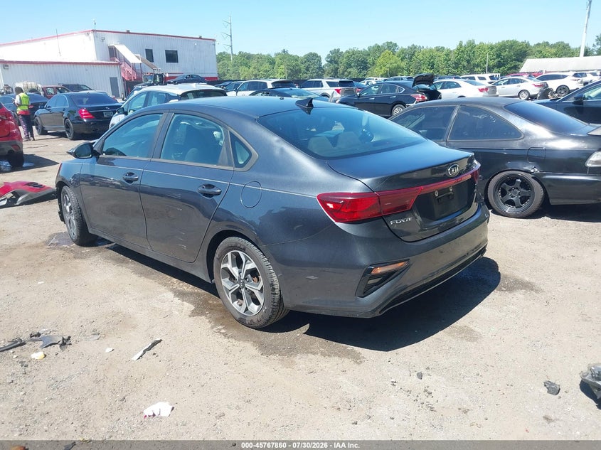 Vin: 3kpf24ad6le146296, lot: 46266609, kia forte lxs 20203