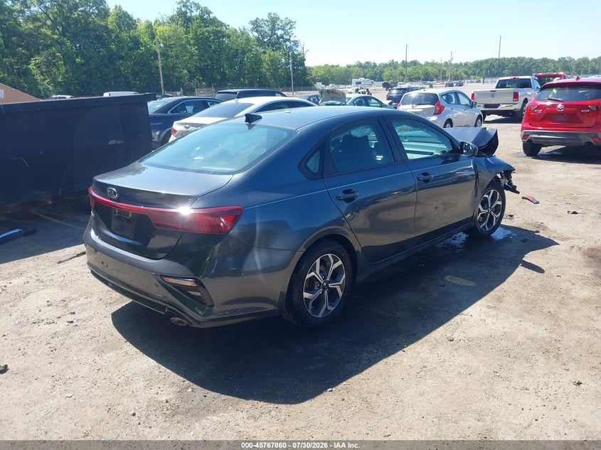 Vin: 3kpf24ad6le146296, lot: 46266609, kia forte lxs 20204