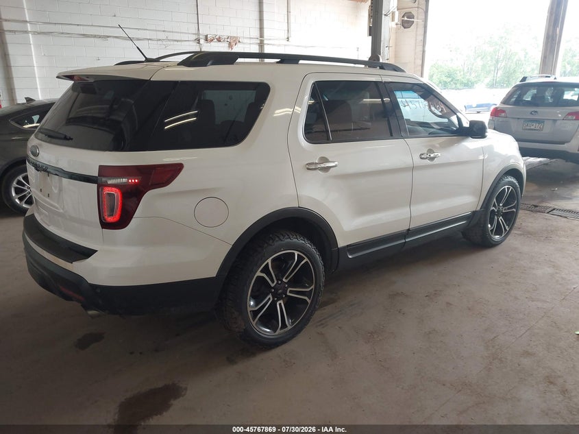 Vin: 1fm5k8gt5dgc05904, lot: 46266618, ford explorer sport 20134