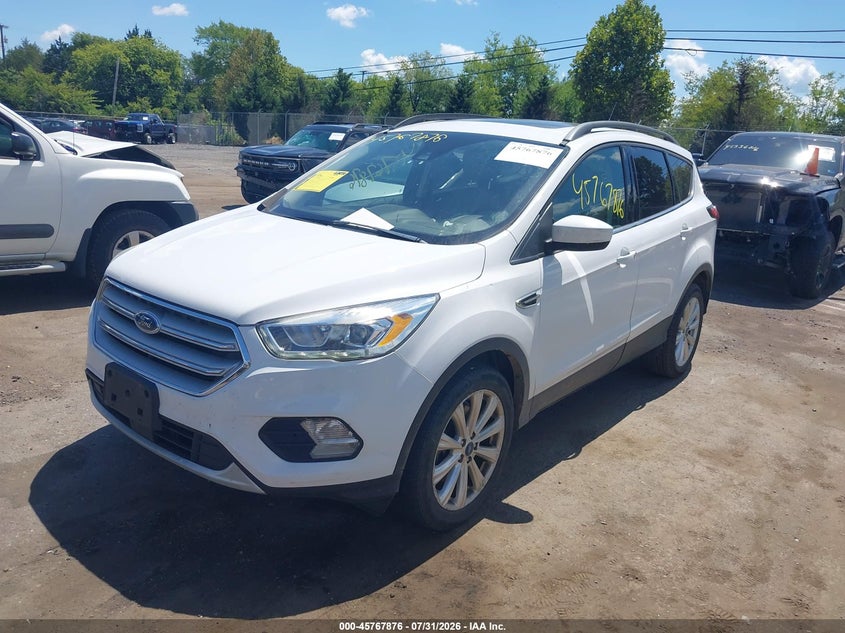 Vin: 1fmcu9hd7kub96099, lot: 46266625, ford escape sel 20192