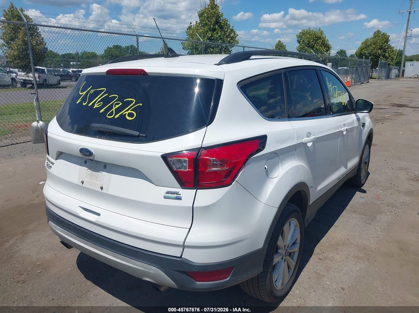 Vin: 1fmcu9hd7kub96099, lot: 46266625, ford escape sel 20194