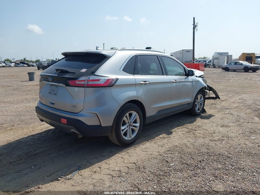 Vin: 2fmpk3j92lba19333, lot: 46266633, ford edge sel 20204