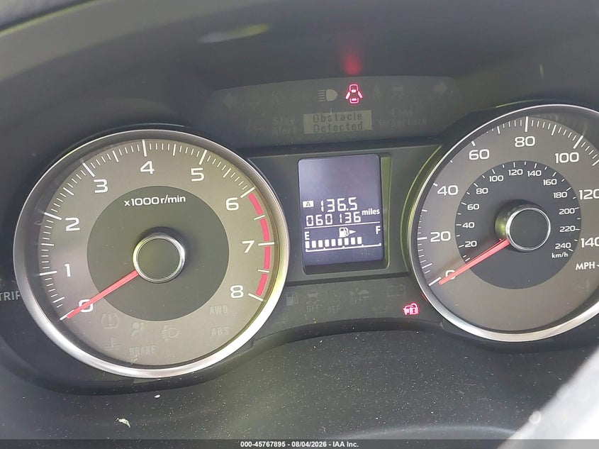 2015 SUBARU FORESTER auction photo 7