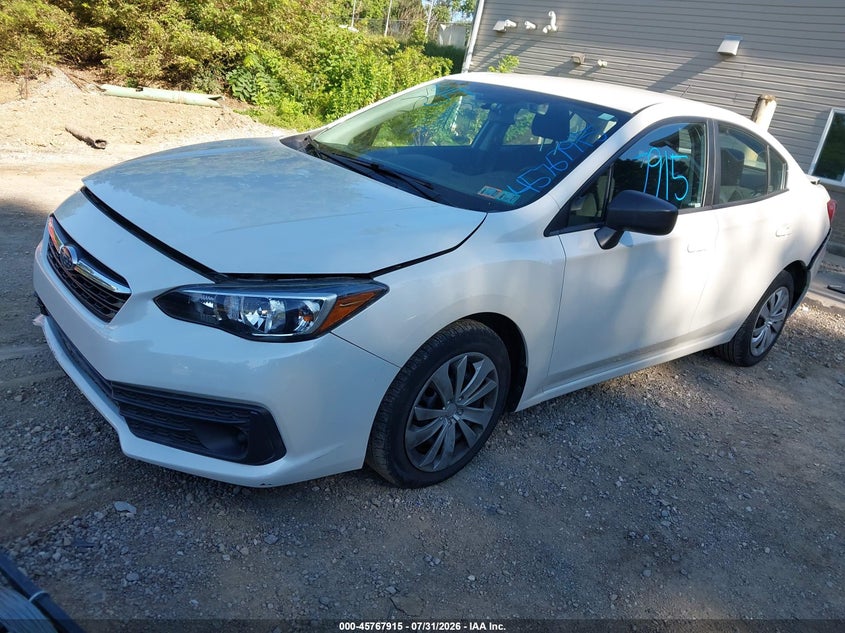 Vin: 4s3gkab63l3615449, lot: 46266664, subaru impreza sedan 20202