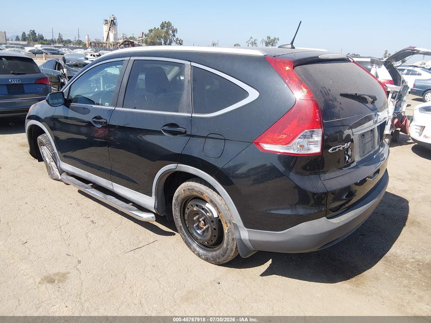 Vin: 2hkrm4h77dh661473, lot: 46266667, honda cr-v ex-l 20133