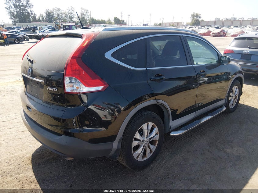 Vin: 2hkrm4h77dh661473, lot: 46266667, honda cr-v ex-l 20134
