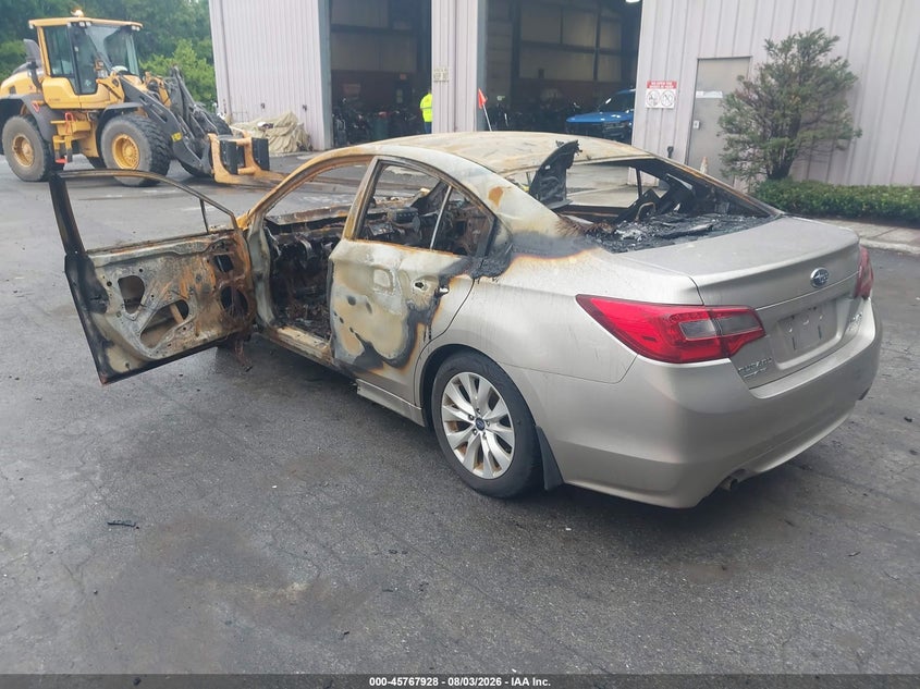 Vin: 4s3bnac66h3035121, lot: 46266677, subaru legacy 2.5i premium 20173