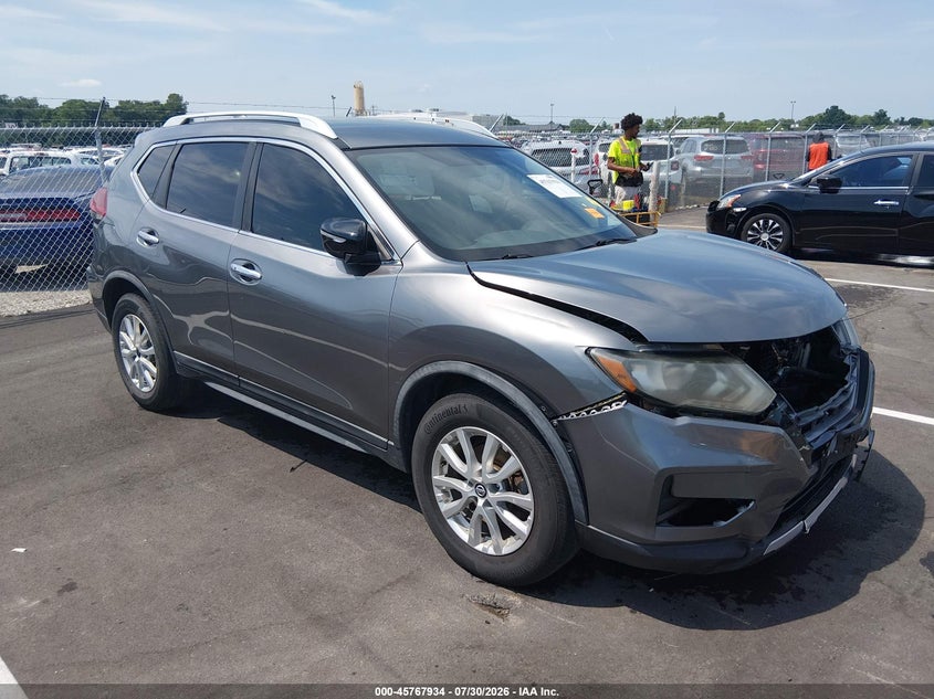 Vin: knmat2mtxjp548074, lot: 46266683, nissan rogue sv 2018 img_1