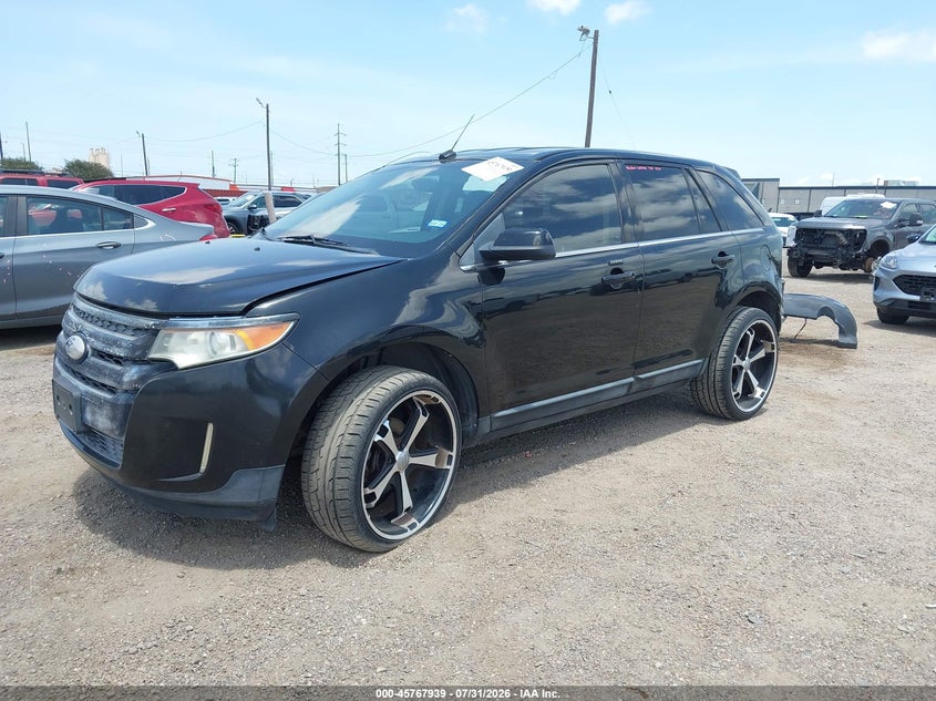 Vin: 2fmdk3kc9dbb65887, lot: 46266688, ford edge limited 20132