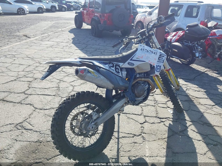 2021 HUSQVARNA FE501 auction photo 4