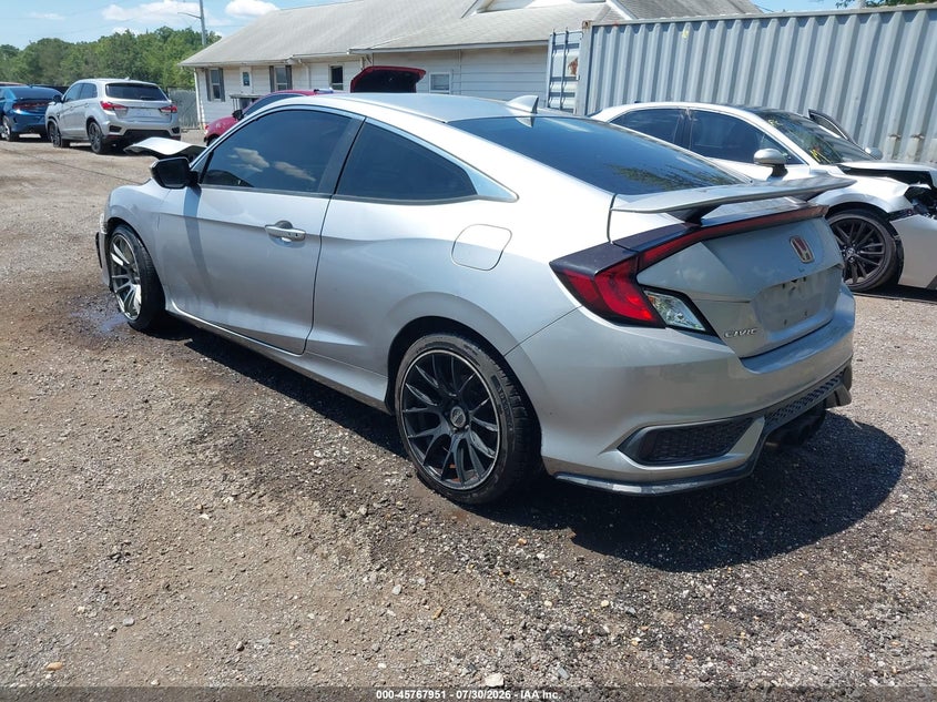 Vin: 2hgfc3a51hh752960, lot: 46266700, honda civic si 20173