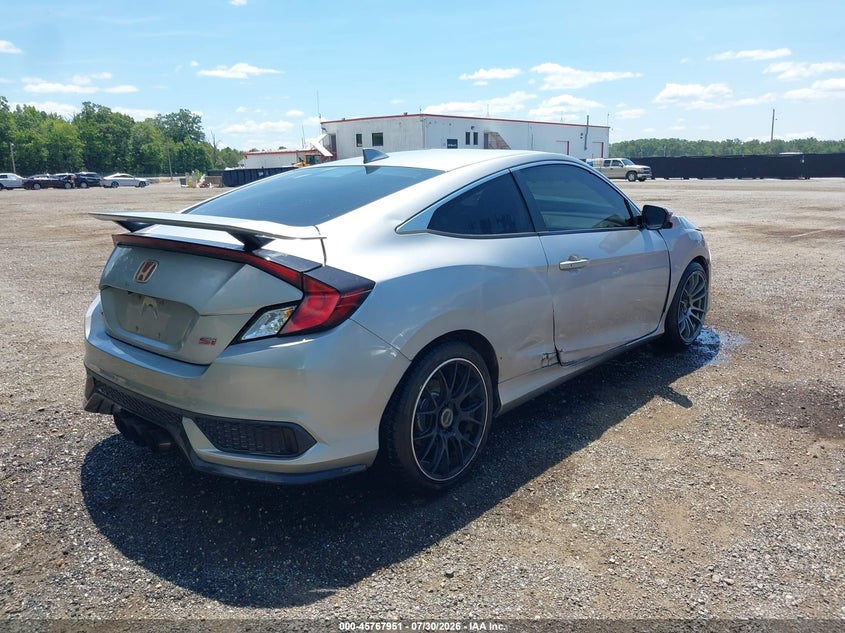 Vin: 2hgfc3a51hh752960, lot: 46266700, honda civic si 20174
