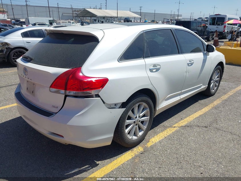 Vin: 4t3za3bb1cu062138, lot: 46266711, toyota venza xle 20124