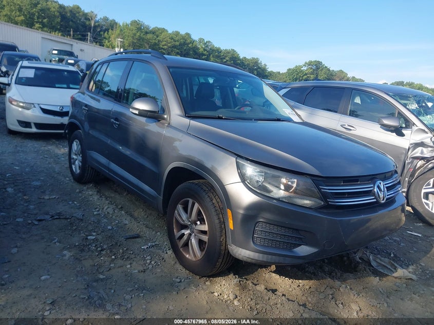 2016 VOLKSWAGEN TIGUAN auction photo 1