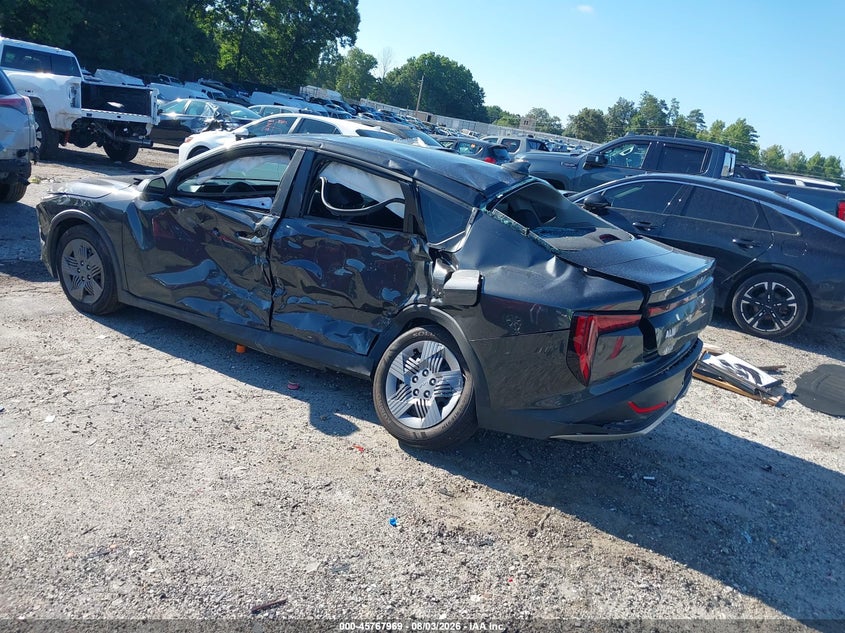 Vin: 3kpft4dexse156426, lot: 46266718, kia k4 lx 20253