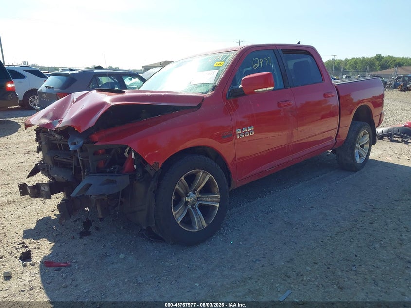 Vin: 1c6rr7mt2es213674, lot: 46266726, ram 1500 sport 20142