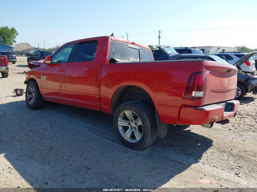 Vin: 1c6rr7mt2es213674, lot: 46266726, ram 1500 sport 20143
