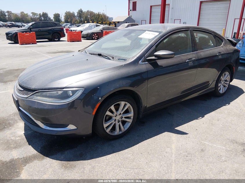 Vin: 1c3cccab1fn726164, lot: 46266748, chrysler 200 limited 20152