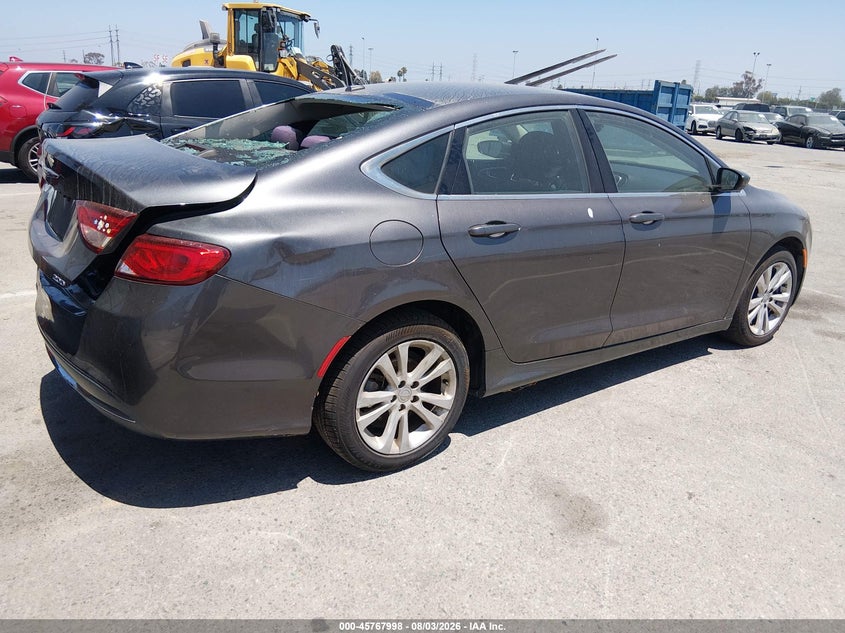 Vin: 1c3cccab1fn726164, lot: 46266748, chrysler 200 limited 20154
