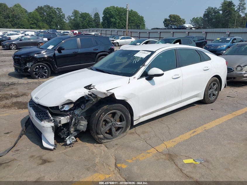 Vin: 5xxg24j26ng115000, lot: 46266760, kia k5 lx 20222