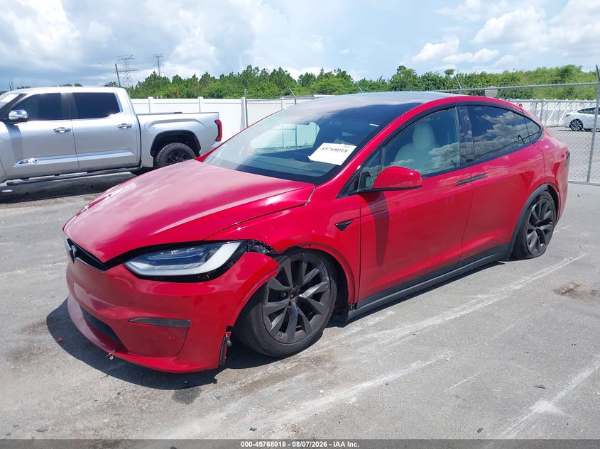 TESLA MODEL X 2022 VIN 7SAXCAE5XNF345144