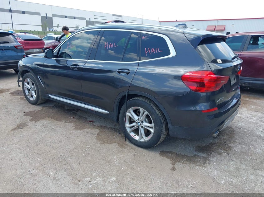 Vin: 5uxtr7c50klr39510, lot: 46266769, bmw x3 sdrive30i 20193