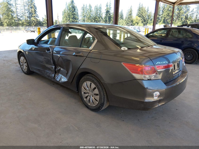 Vin: 1hgcp2f39ba134932, lot: 46266784, honda accord 2.4 lx 20113