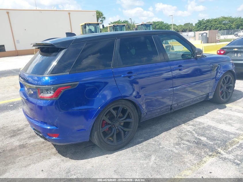 Vin: salwz2re5ma798045, lot: 46266798, land rover range rover sport svr/svr carbon edition 20214