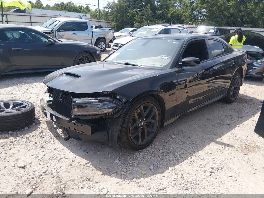 Vin: 2c3cdxctxph700196, lot: 46266799, dodge charger r/t 20232
