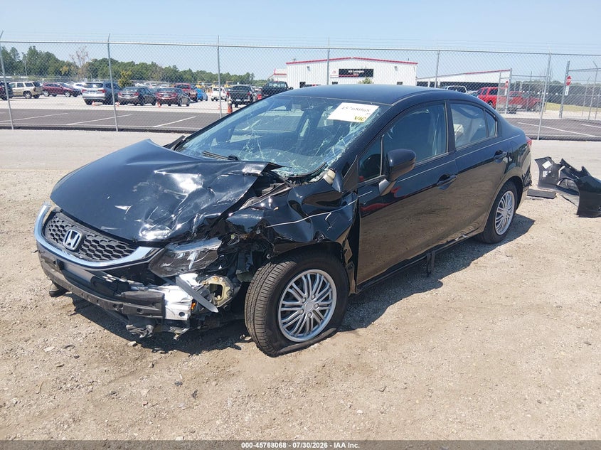 Vin: 2hgfb2f50fh537993, lot: 46266817, honda civic lx 20152