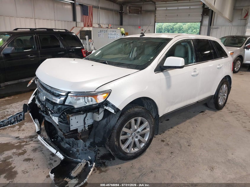 Vin: 2fmdk4kc2bba61955, lot: 46266843, ford edge limited 20112
