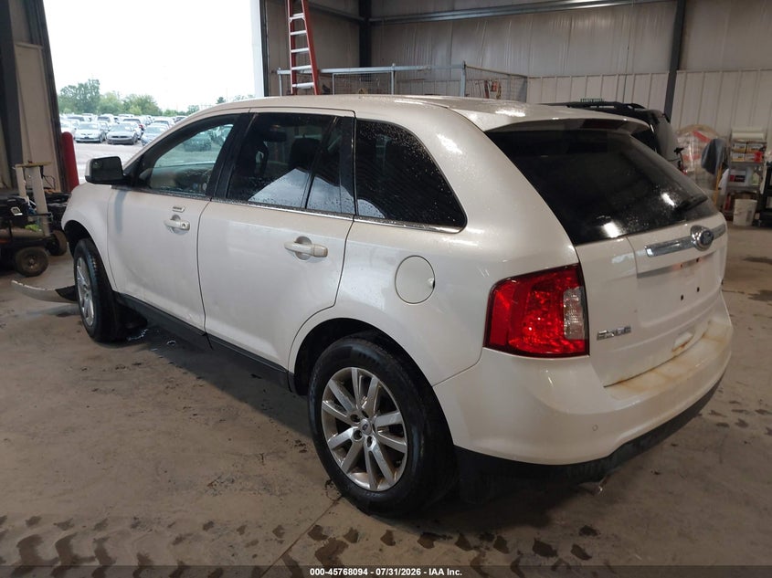 Vin: 2fmdk4kc2bba61955, lot: 46266843, ford edge limited 20113