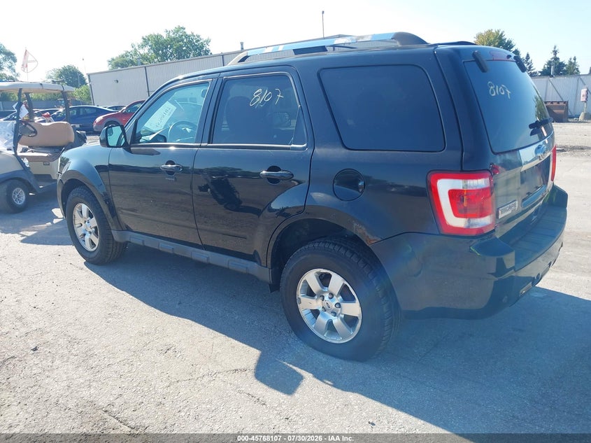 Vin: 1fmcu0e77ckc05312, lot: 46266856, ford escape limited 20123
