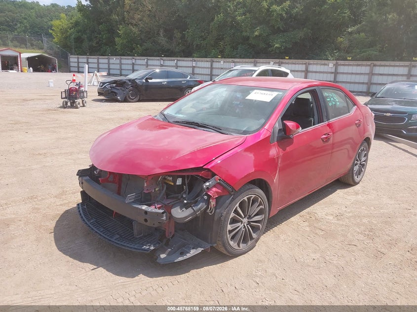 Vin: 5yfburhexfp298427, lot: 46266908, toyota corolla s plus 20152