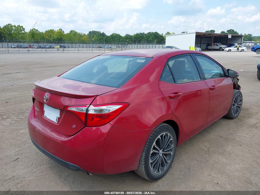 Vin: 5yfburhexfp298427, lot: 46266908, toyota corolla s plus 20154