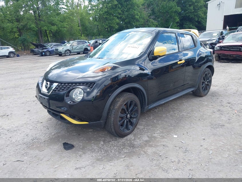Vin: jn8af5mv8gt657910, lot: 46266911, nissan juke sv 20162