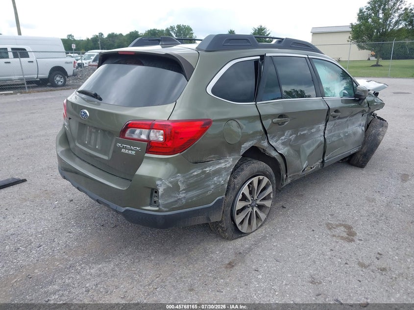 Vin: 4s4bsakc4h3415473, lot: 46266914, subaru outback 2.5i limited 20174