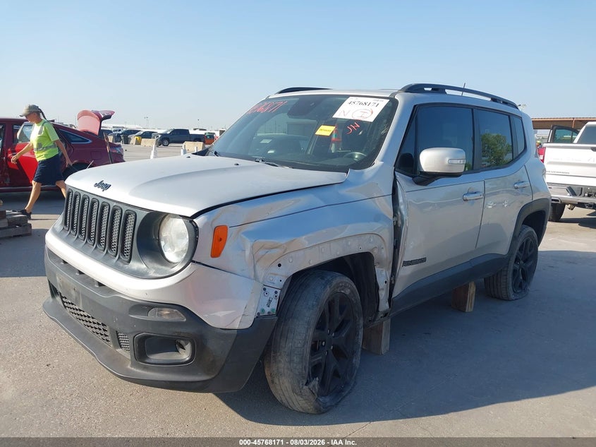 2018 Jeep Renegade, Left Side, IAAI, VIN ZACCJABB0JPH33465 — photo 2
