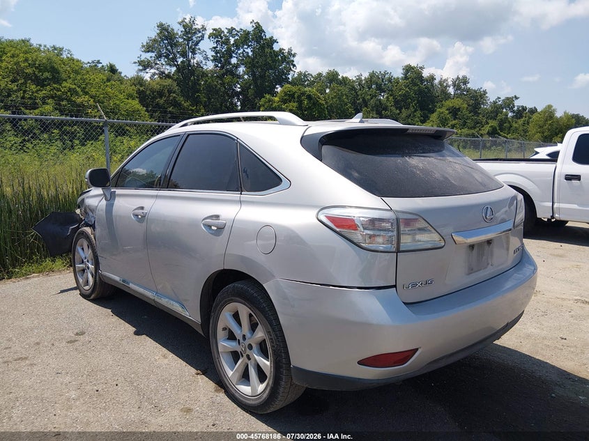 Vin: 2t2zk1ba9ac033871, lot: 46266935, lexus rx 350 20103