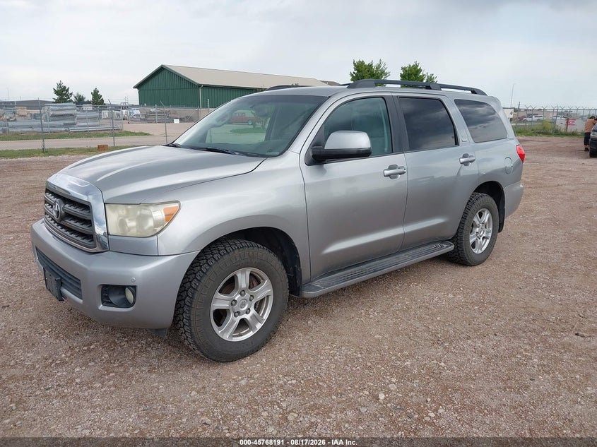 2008 TOYOTA SEQUOIA — zdjęcie 2