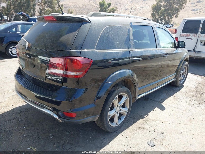 Vin: 3c4pdcgg6ht539227, lot: 46266942, dodge journey crossroad 20174