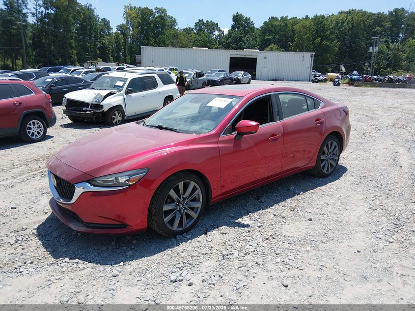 Vin: jm1gl1ty2j1301572, lot: 46266955, mazda mazda6 grand touring 20182