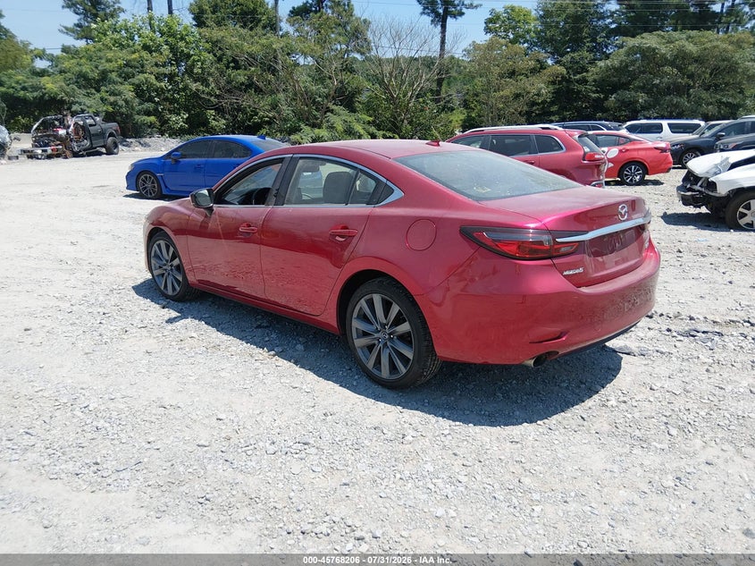 Vin: jm1gl1ty2j1301572, lot: 46266955, mazda mazda6 grand touring 20183