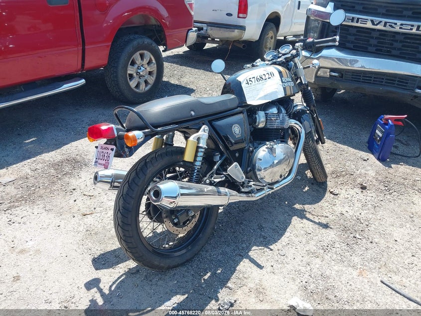 2021 ROYAL ENFIELD MOTORS INT 650 auction photo 4