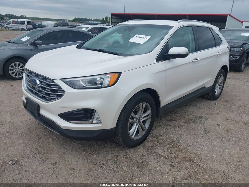 Vin: 2fmpk4j9xkbc09319, lot: 46266972, ford edge sel 20192