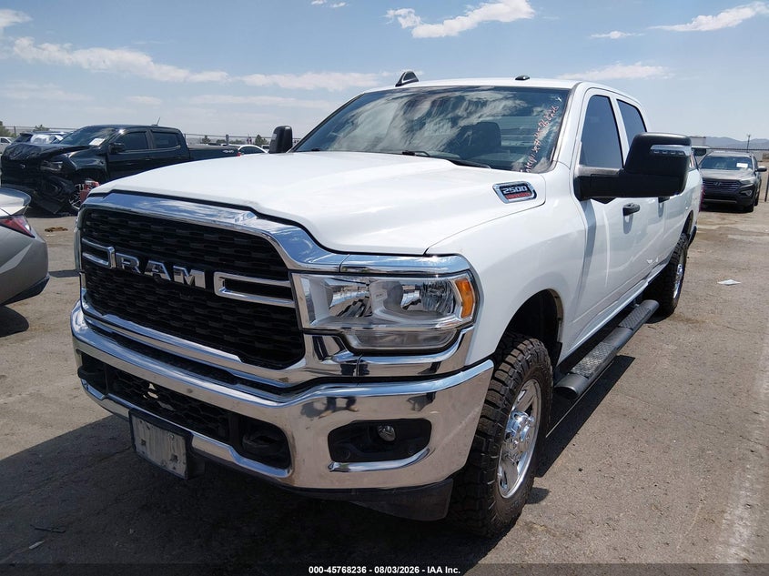 Vin: 3c6ur5hj3rg153442, lot: 46266985, ram 2500 tradesman  4x4 8' box 20242